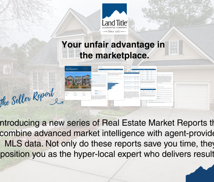 NEW Real Estate Market Reports